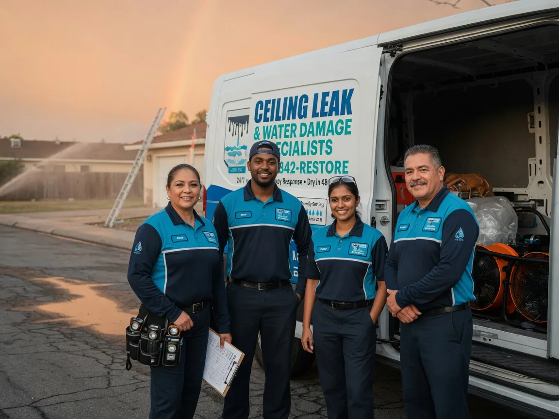 Ceiling Leak Cleanup company in Turon, KS